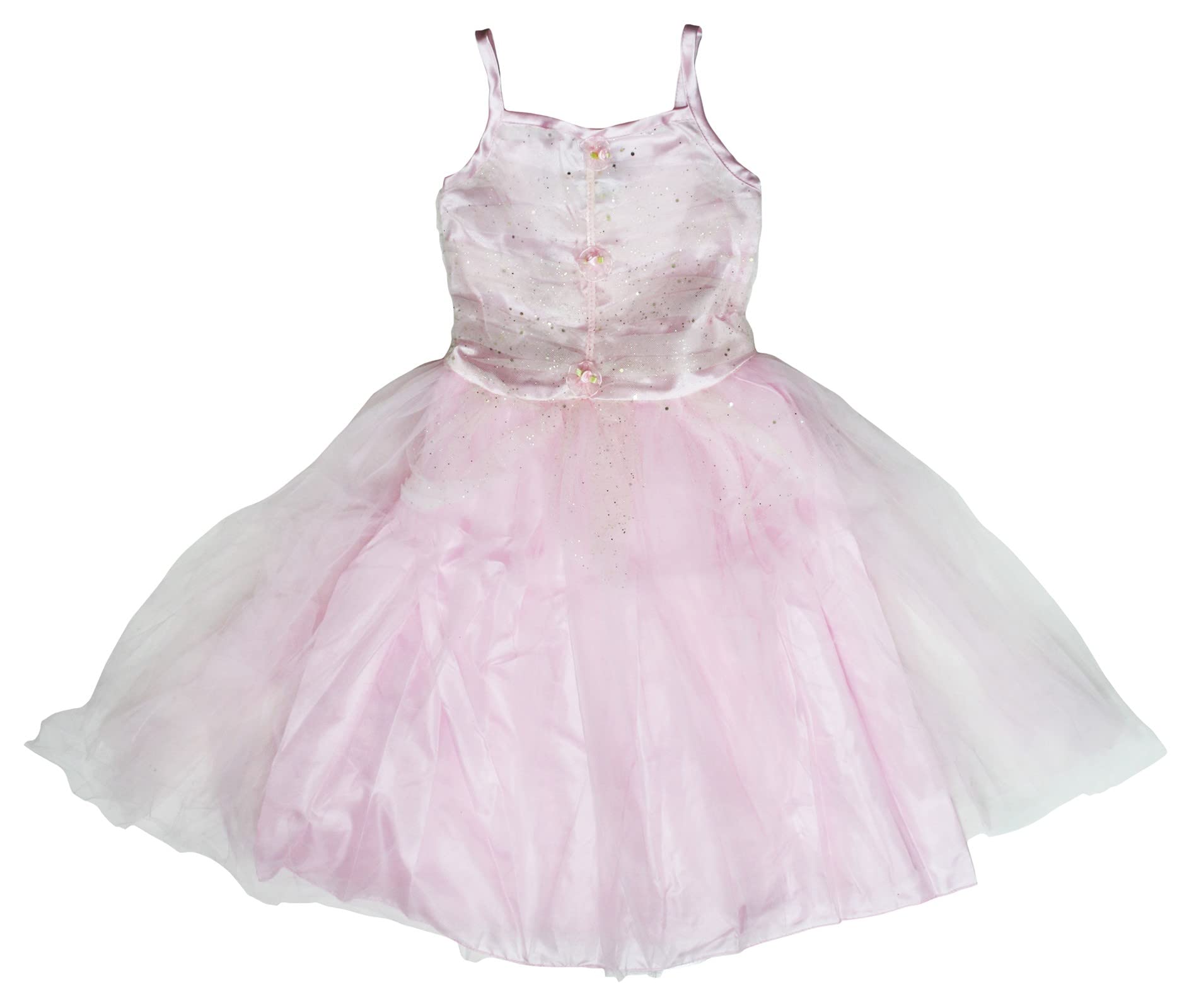 Costume da fata 1-10 anni (rosa, 8-10 anni)