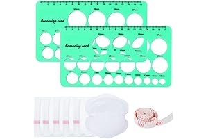 Legendairy Milk 2-Piece Nipple Rulers and Nursing Essentials Kit
