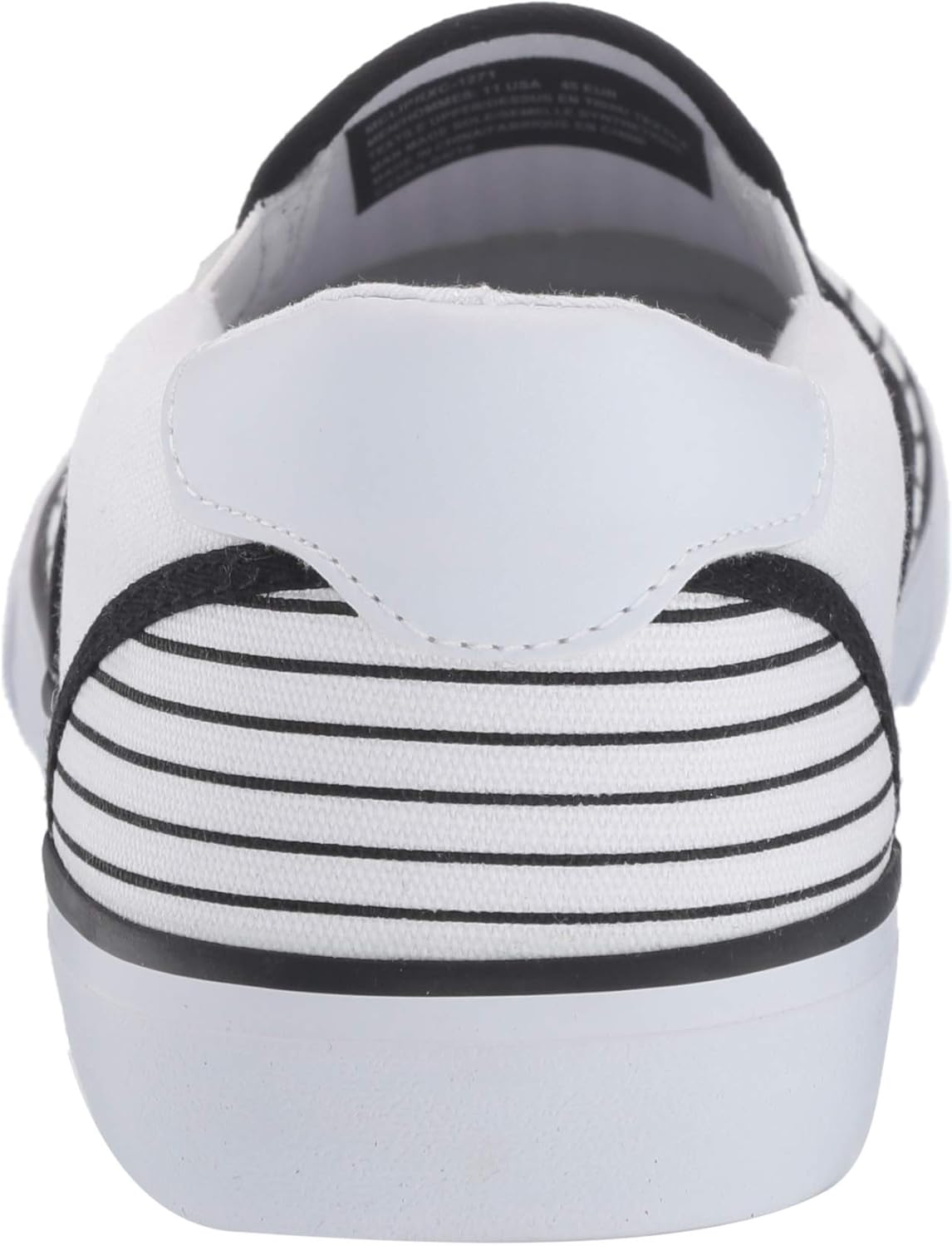 Lugz Men's Clipper DLX Sneaker 12 White/Black/White