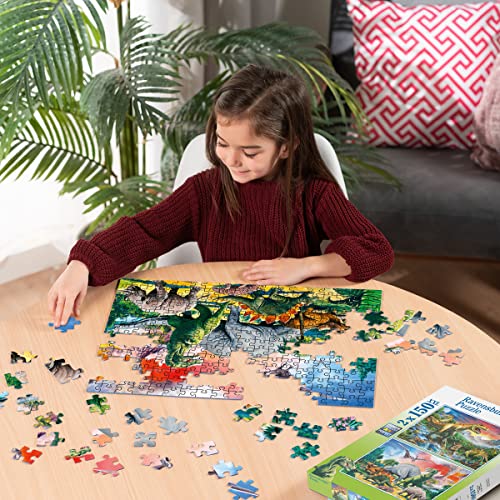 Puzzle Dinosaurios para niños 7+ Anos miniatura 6