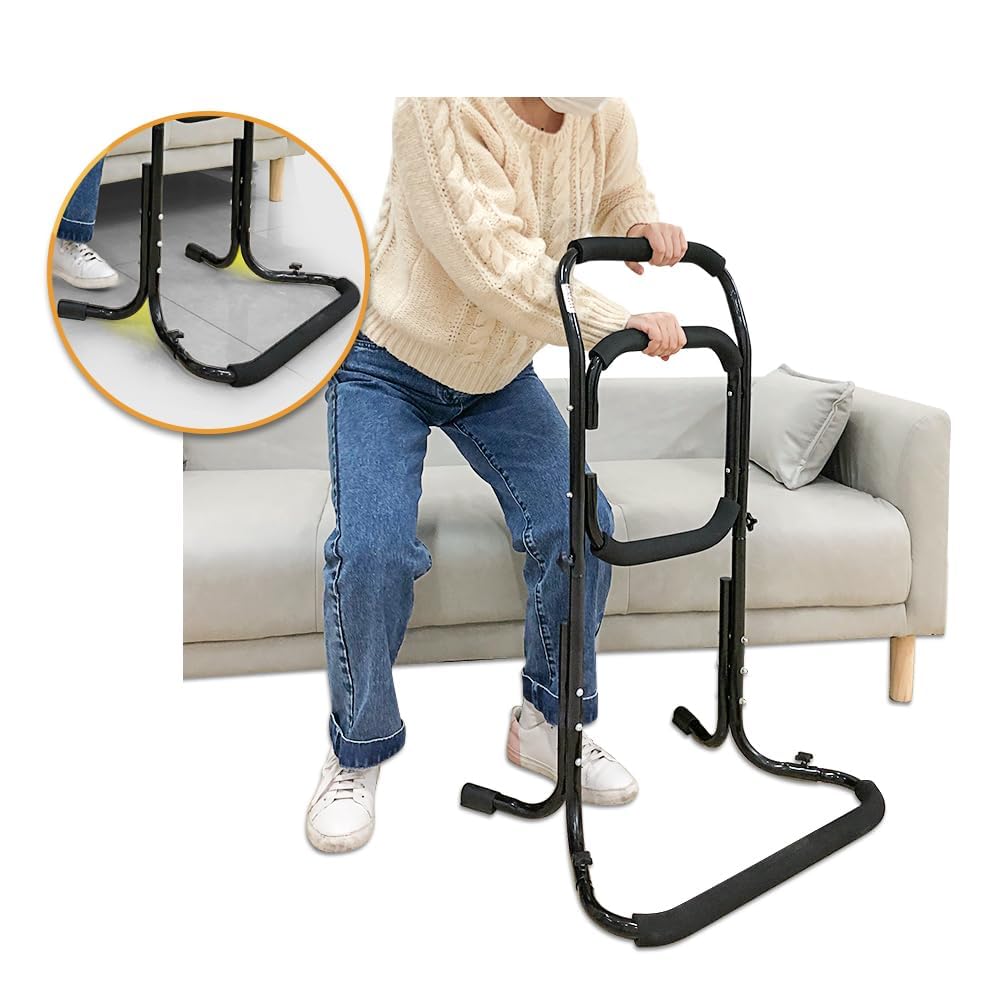 Dispositivi di supporto per sollevamento della sedia per anziani seduti a stare in piedi aiuti in piedi sostiene la barra di sostegno aiuta il paziente a stare in piedi e la mobilità davanti al