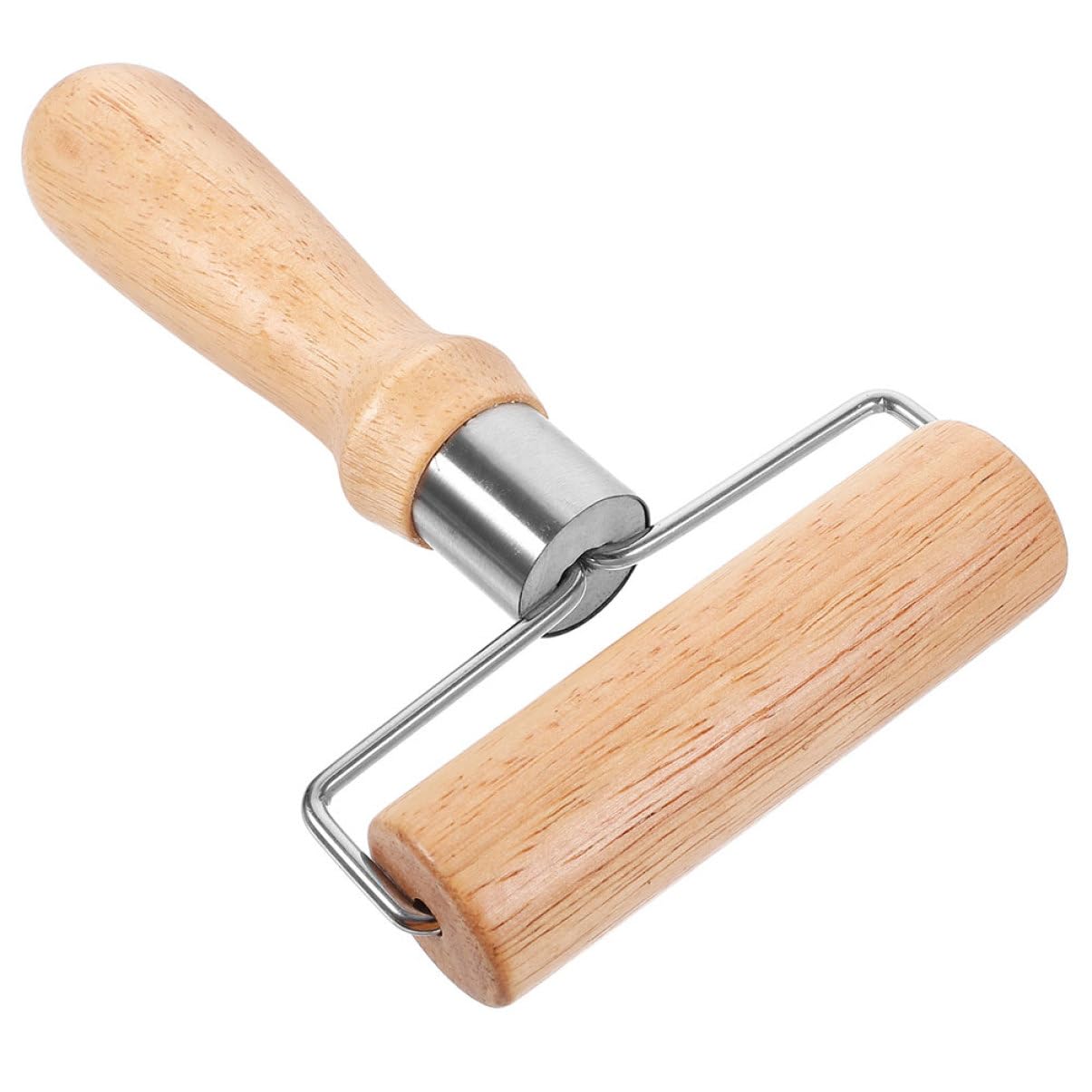 TOPBATHY 5piezas Rodillo De Madera Para Repostería y Pizza Herramienta De Cocina Para Amasar Masa De Postres Rodillo De Cocina De Gran Para Hornear y Cocinar Casa