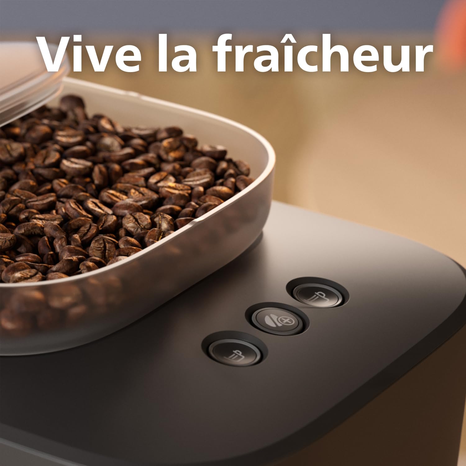 Philips Baristina Machine à expresso, Mouture, tassage et infusion automatiques, 16 bars, Expresso, Lungo, Format compact, Noir avec porte-filtre noir, Machine à café avec broyeur BAR305/60