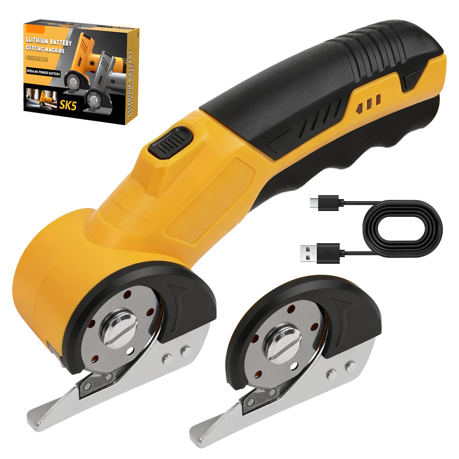 Ciseaux Électriques Tissu Couture, Ciseaux électriques Sans Fil,Ciseaux Electrique Cutter, Ciseaux Electrique Tissu Couture
