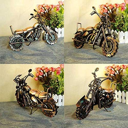 Amazon.co.jp: オールメタルのアメリカンバイクオブジェ 圧倒的存在感