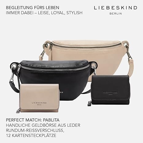 Liebeskind Tavia Gürteltasche Leder 27.5 cm black Liebeskind Tavia Gürteltasche Leder 27.5 cm black
