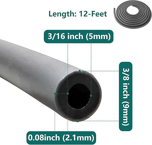 Miniatura 3 de Manguera de línea de combustible ID de 12 pies y 316 pulgadas para generadores de motores pequeños, Champion Honda Predator Coleman Generac Mini