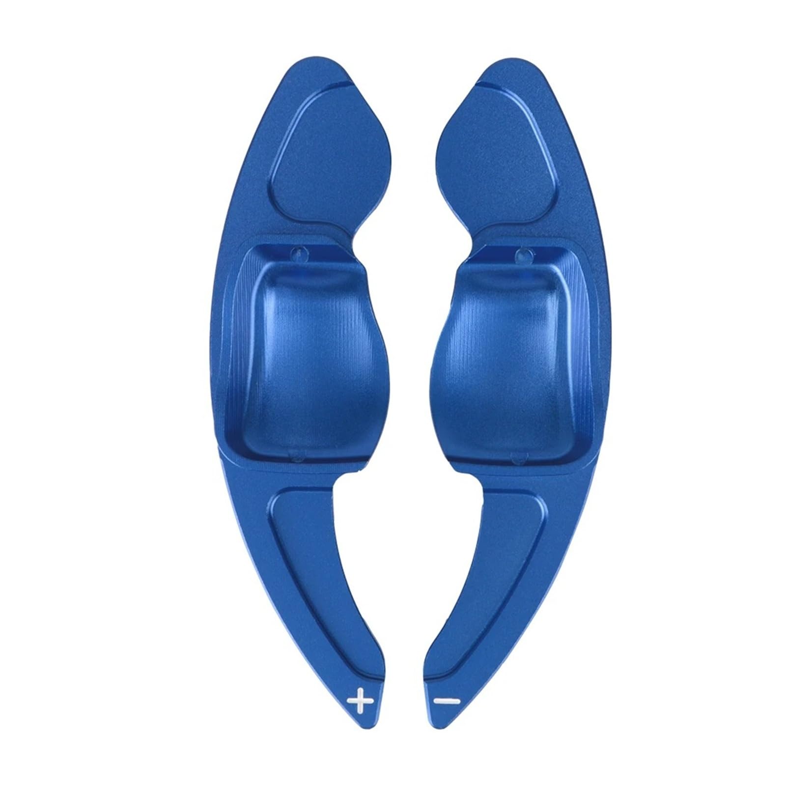 Xxiucj Car Paddle Shifter Extensions for VW for MK6 for GTI for Jetta for MK5 for Passat for B6 for B7 for CC for Polo for Sharan for Tiguan Steering Wheel Paddle(Blue)