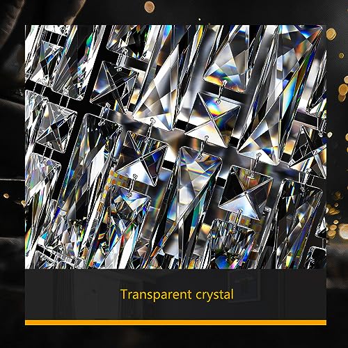 Wall Sconces,Modern Crystal Wall light Fixtures Indoor Luxury Chrome Wall Lamp,K9 Acrylic Crystal Drops Wall Lamp,Elegant Wall Lighting for Bedroom Bathroom Hallway Living room Mirror Bedside - Image 5