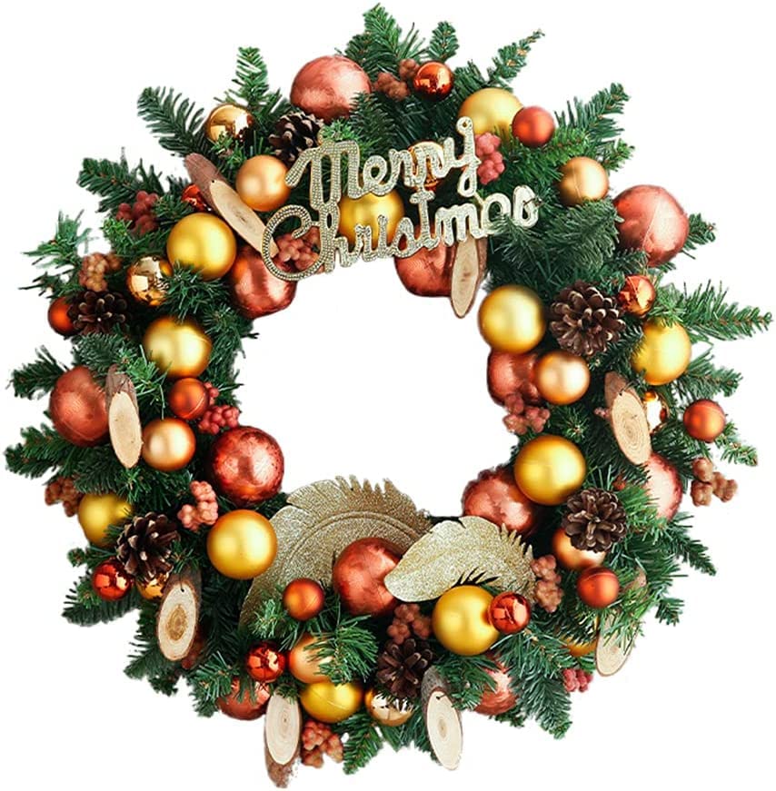 Couronne de Noël durable pour sublimer vos décorations extérieures