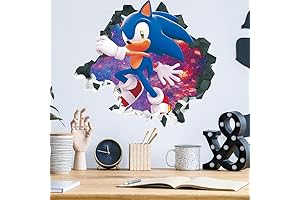 Sonic and Mario Wall Stickers
