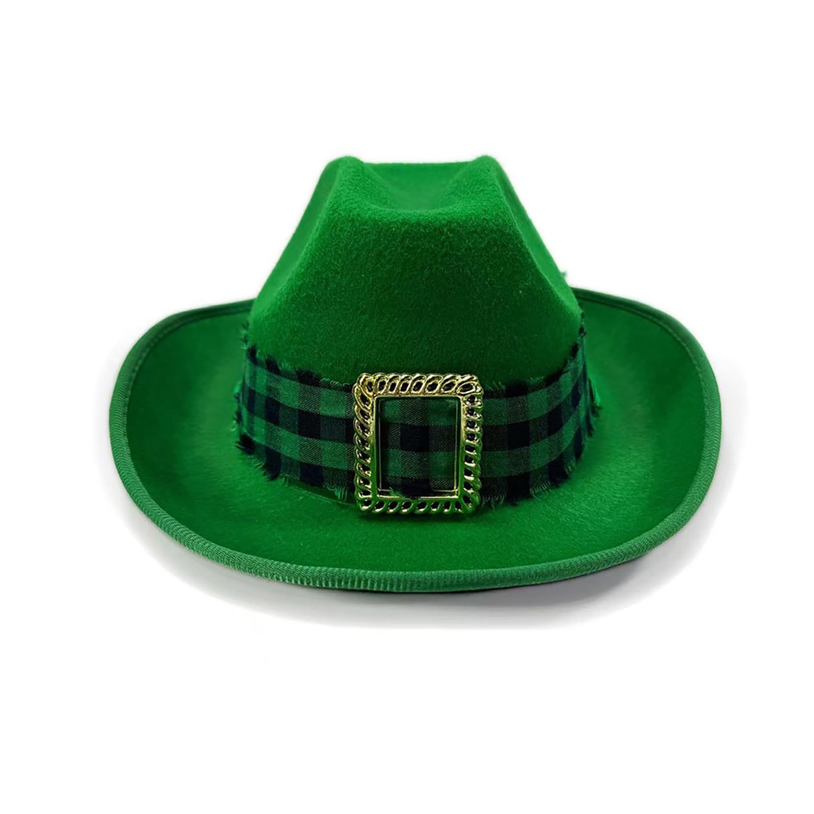 Adult Green Leprechaun Top Hat St Patrick's Day Accessories Novelty Hat Irish Gifts One Size Irish Fancy Dress Costume Accessory for Men and Women, Leprechaun Costume St Patricks Day Accessories