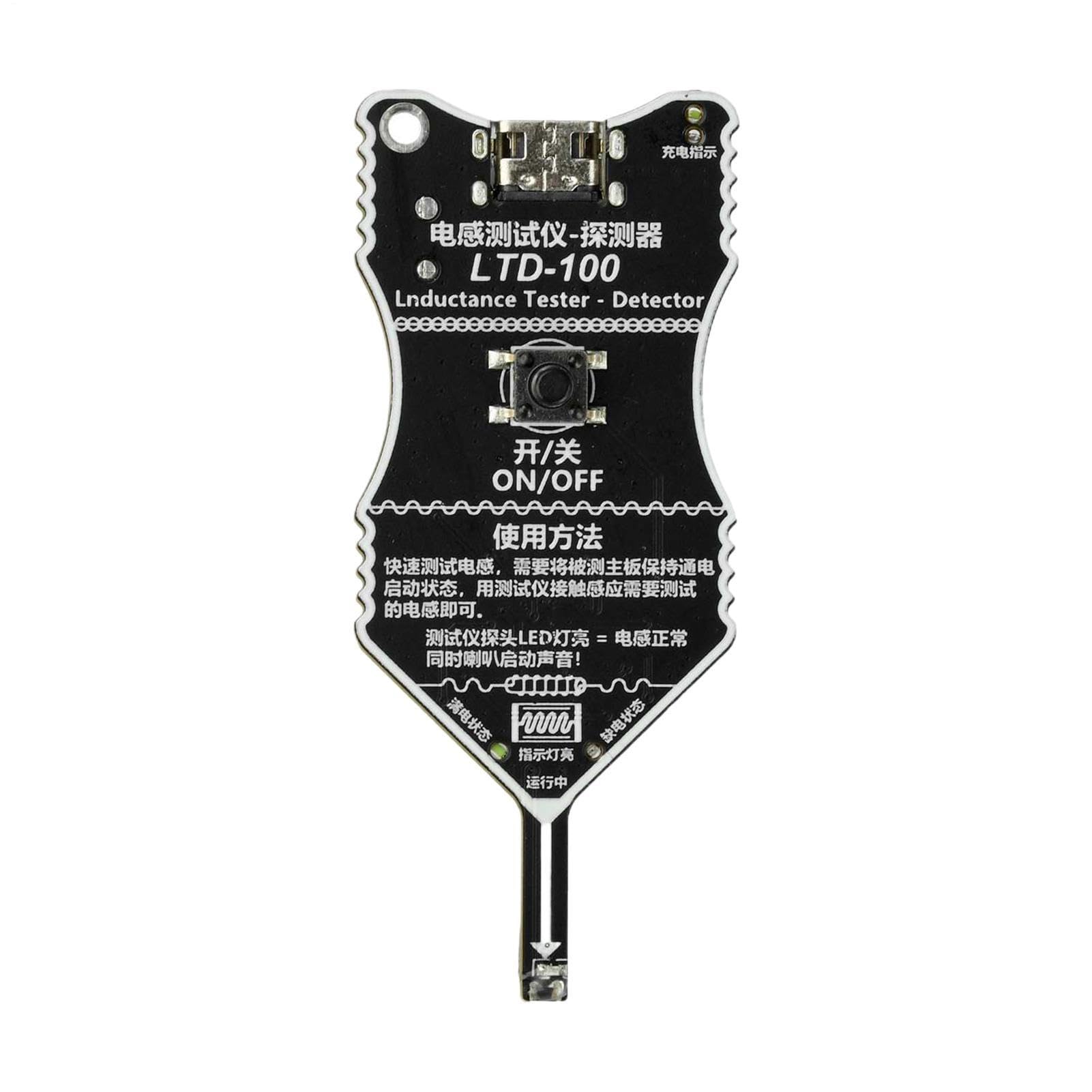 Probador de bobinas para placa base con alarma audiovisual 8