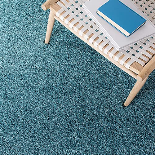 Image of Modern Shape Shaggy Rug | Super Soft Microfiber Area Carpet for Living Room, Bedroom Designer Cloud Shape Size 6x8 Feet.