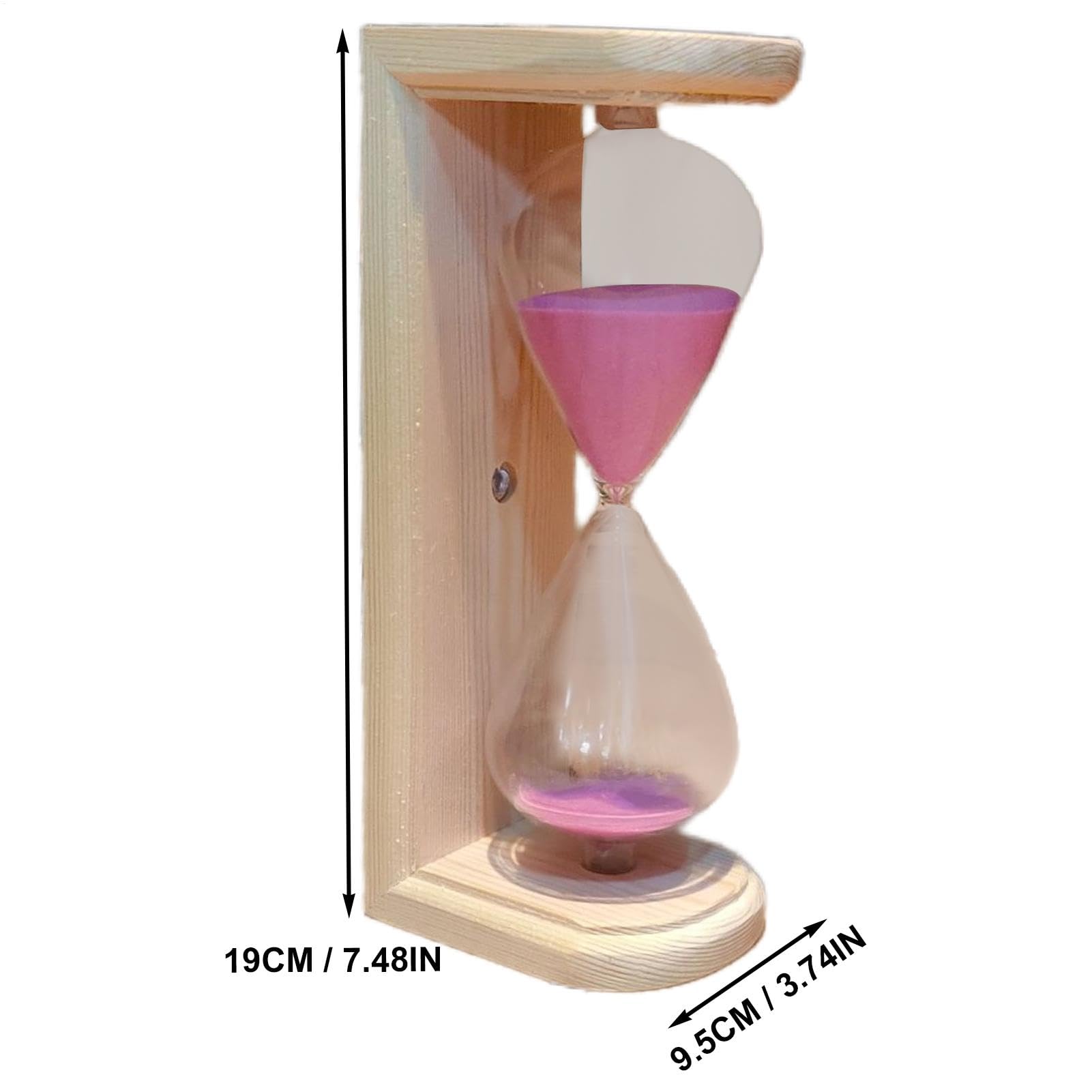 Temporizador de sauna, reloj de arena – 15 minutos reloj de arena, accesorio para sauna, reloj de arena para Acción de Gracias, Navidad, Año Nuevo chino, día de San Valentín