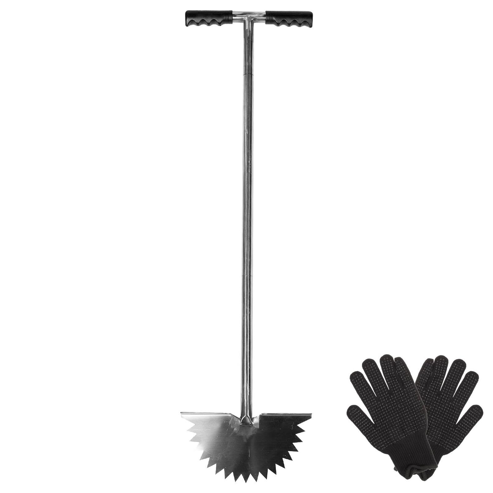 Coupe-bordure manuel demi-lune en acier inoxydable anti-corrosion