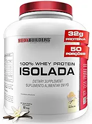 Whey Protein 100% Isolada Baunilha 2kg - Bodybuilders