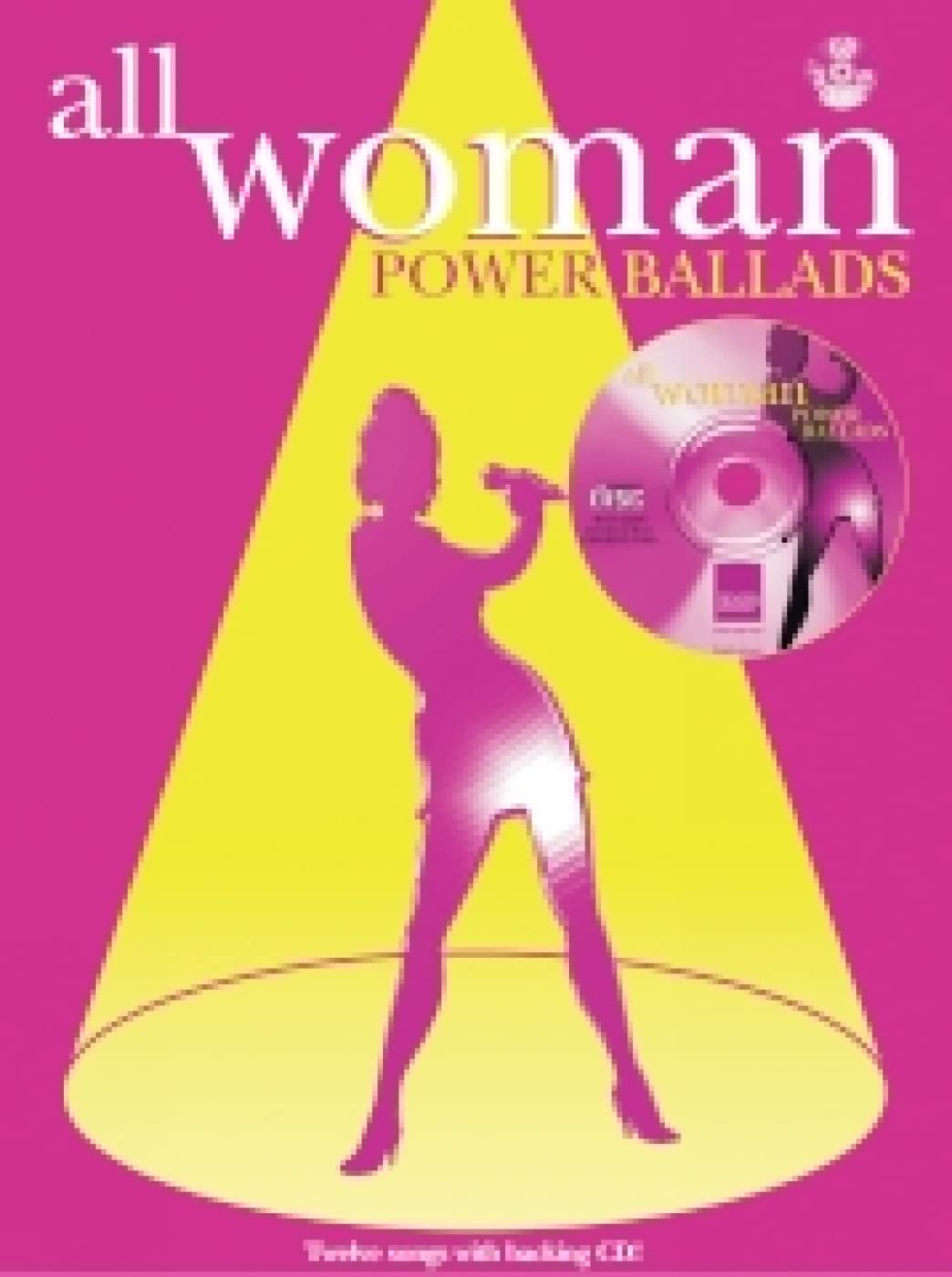 All Woman Power Ballads avec CD pour jouer et chanter sans fausse note à la maison