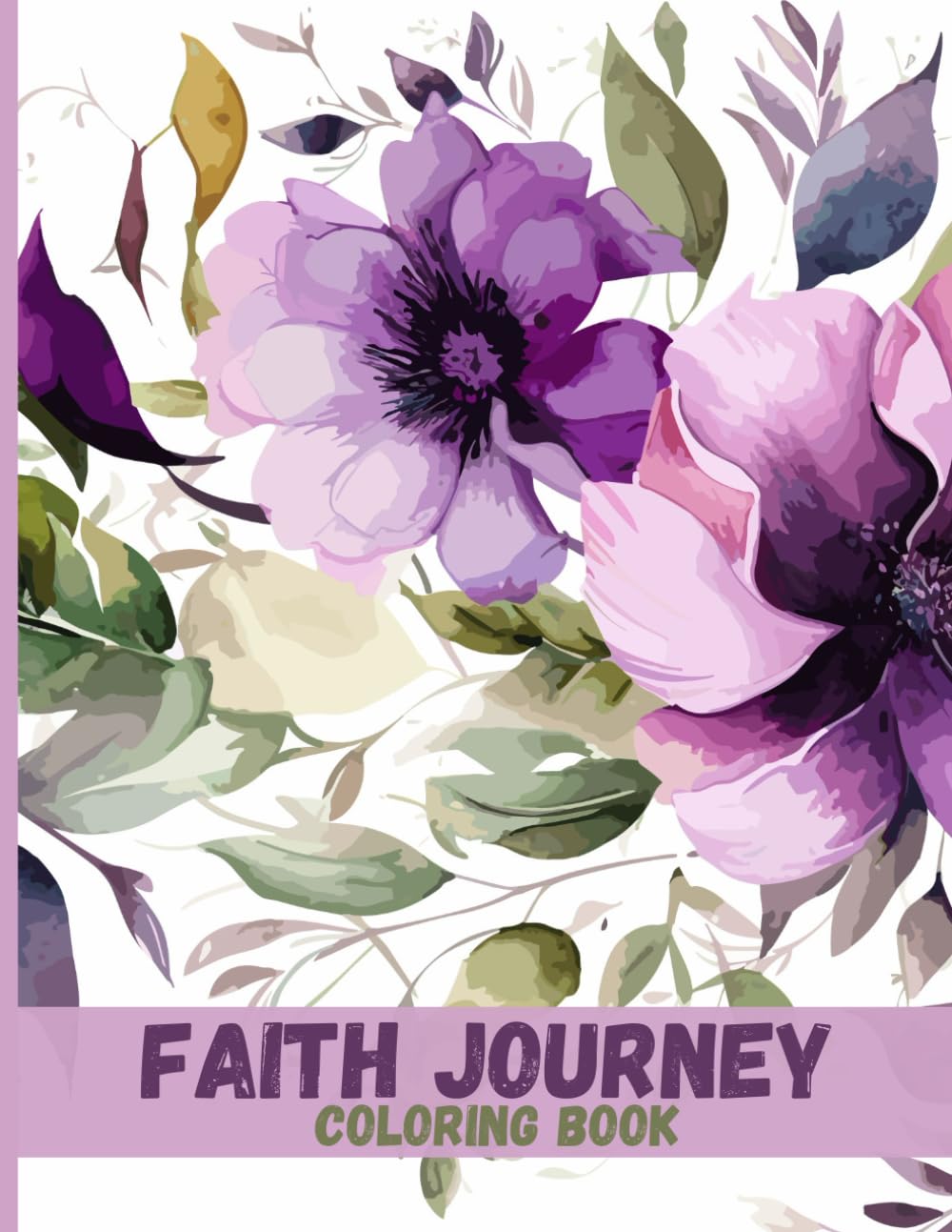 Faith Journey: Bible Verse Coloring for Spiritual Growth