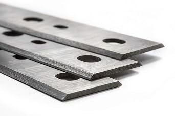 12-1/2 Inch DeWalt DW734 Jointer Planer Knives Also Fit POWERTEC 128010 - Pack of 3 Knives