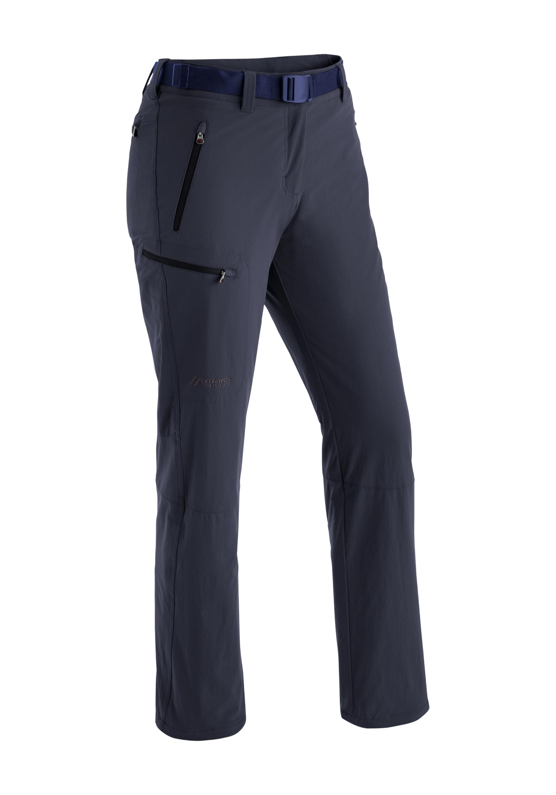 maier sports Women's Tech Pants W Softshell Pants, Warm Hiking Trousers, Elastic Trekking Pants