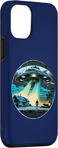 Miniatura 3 de Funda para iPhone 14 Pro Alien Abduction UFO Flying Saucer