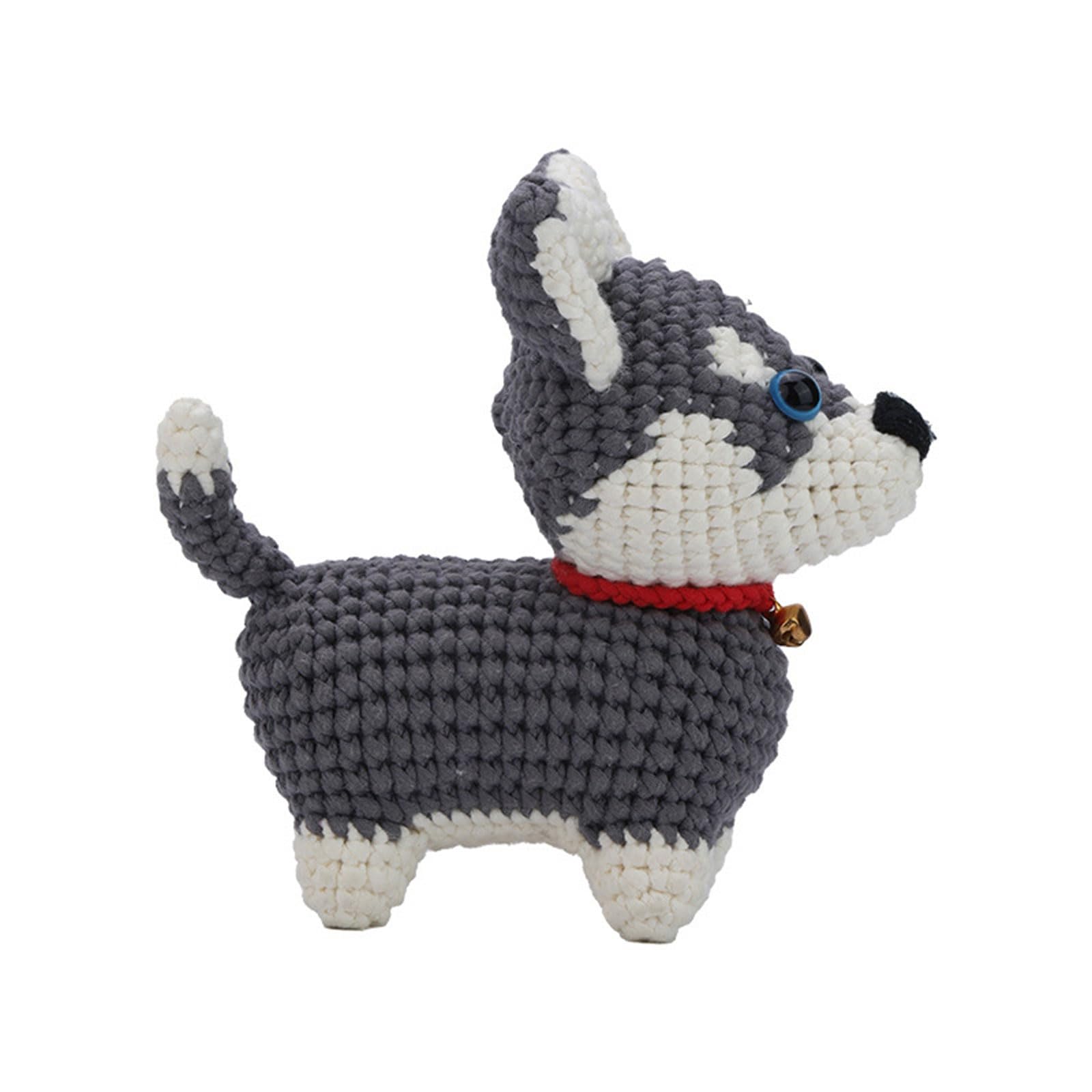 HZGFNBZ Crochet Dolls Animal Dog with Hook Yarn Needle Instructions for Beginner Knitting Accessory Kits for Beginners