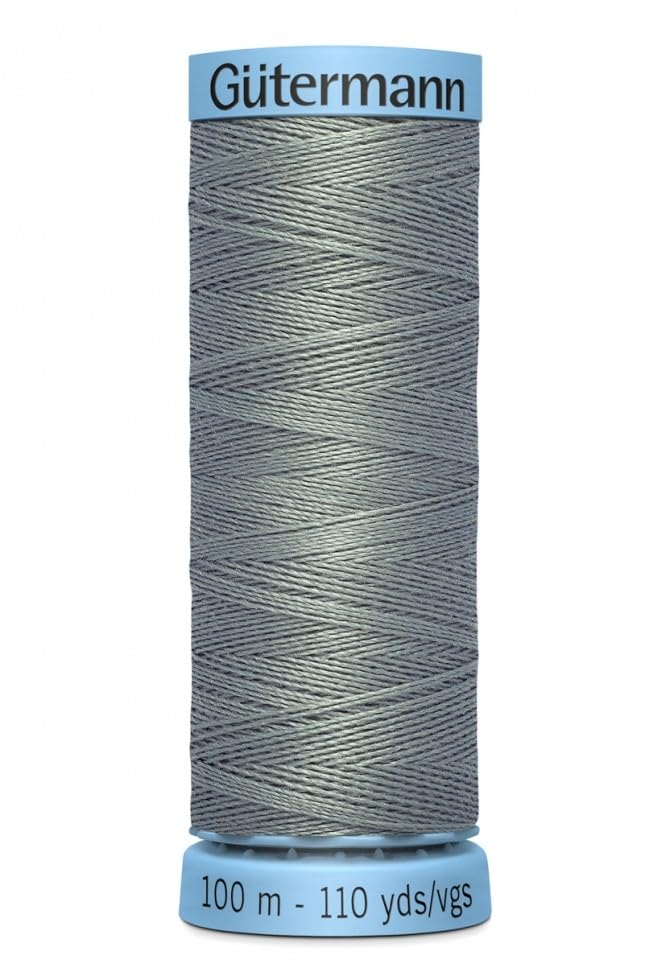 Hilo de seda pura Gutermann 100 m color 700 miniatura 1