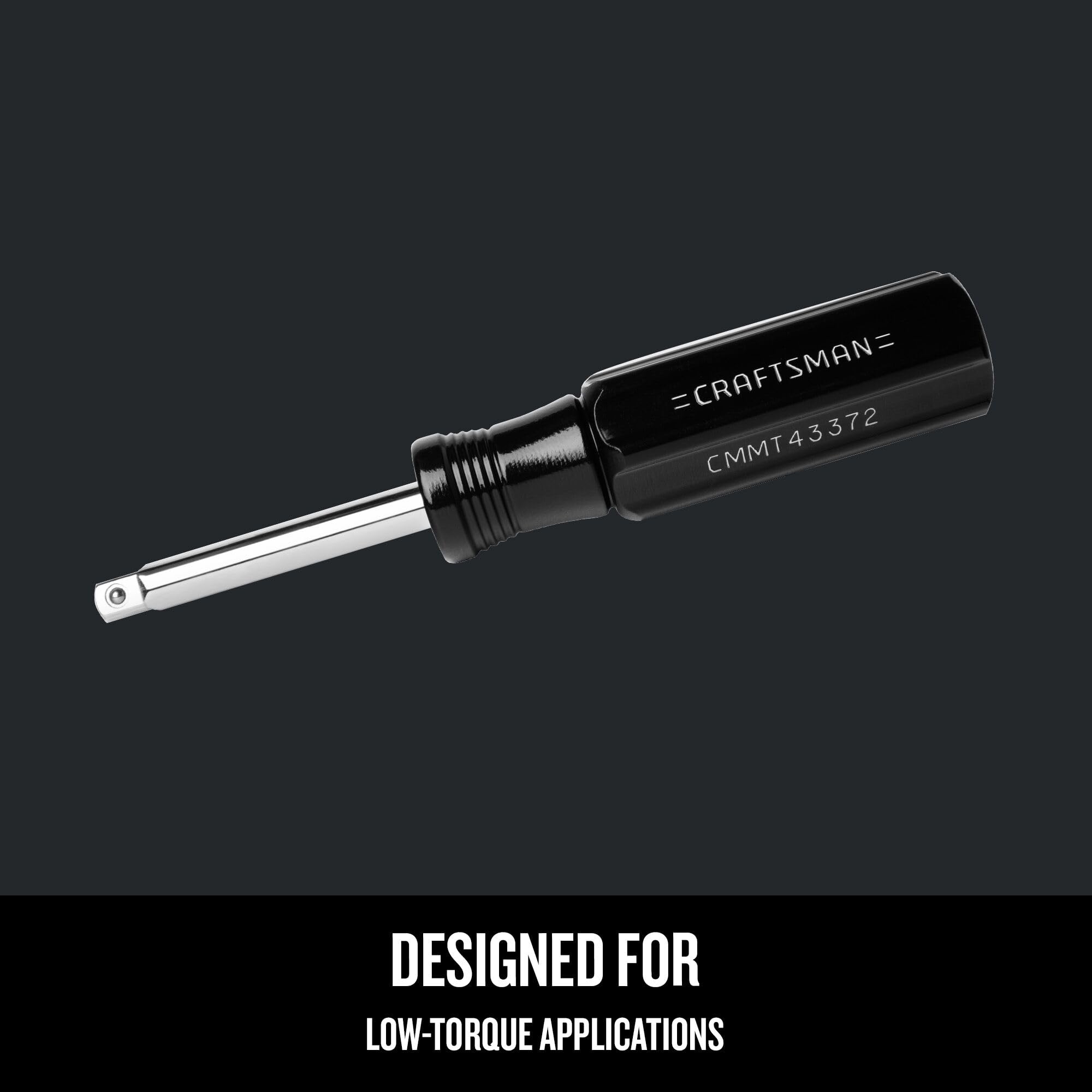 CRAFTSMAN 6 Inch Nut Driver, Screwdriver Shaped Spinner Handle, 1