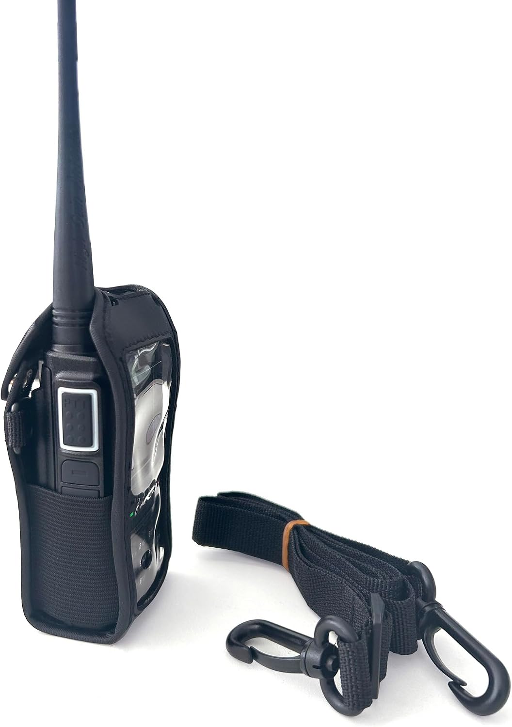 AnyTone Adjustable Nylon Molle Radio Holster, Radio Case With Shoulder Strap Accessories, for Tactical, Outdoor and Work Use, Compatible D878 UV/D890 UV/D168 UV/D280/D878S Many Radios Models