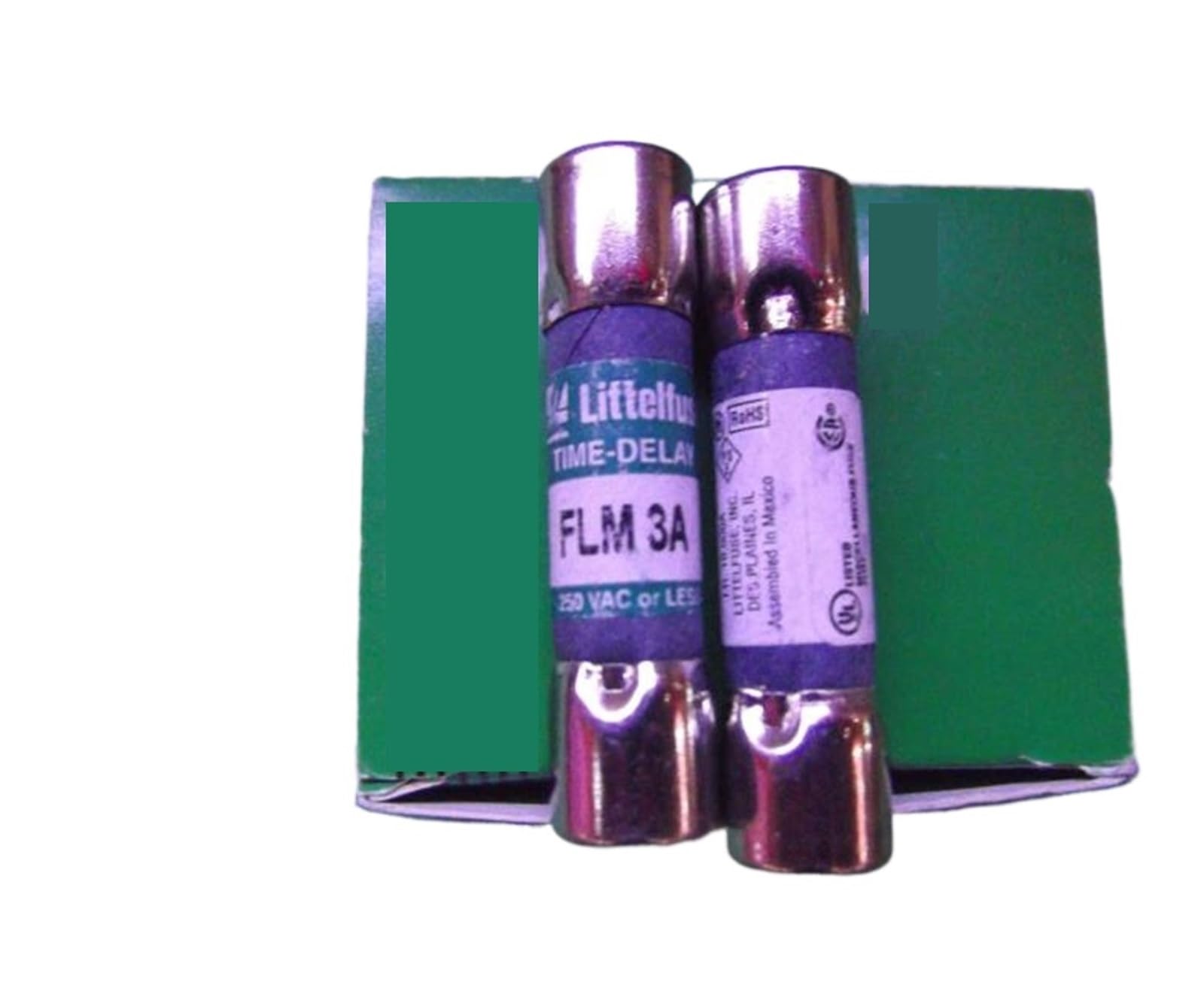 CXFCIHFT 1pcs F·L·M 3A Time delay fuse 10 * 38 3A 250V