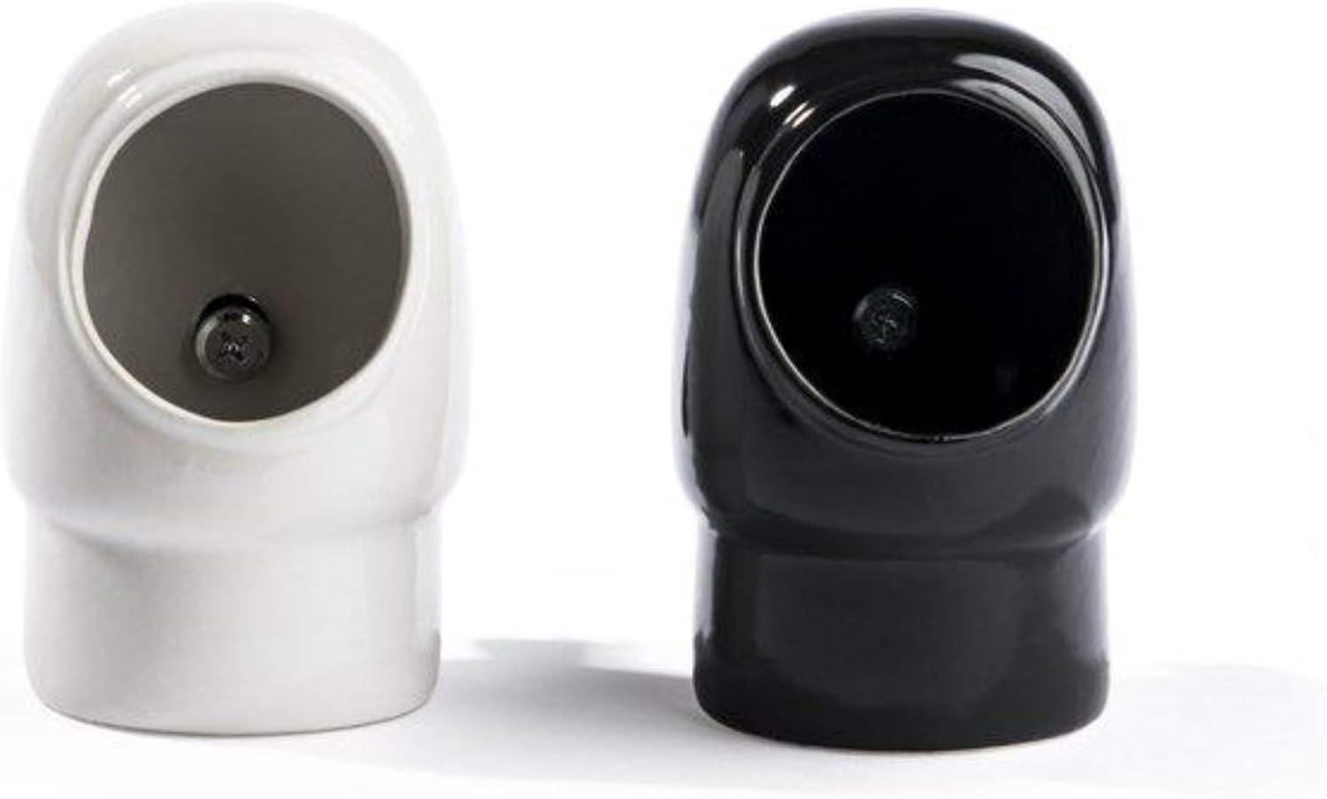 Prevue Pet Products 4 oz. Hooded Ceramic Bird Feeder, Black or White