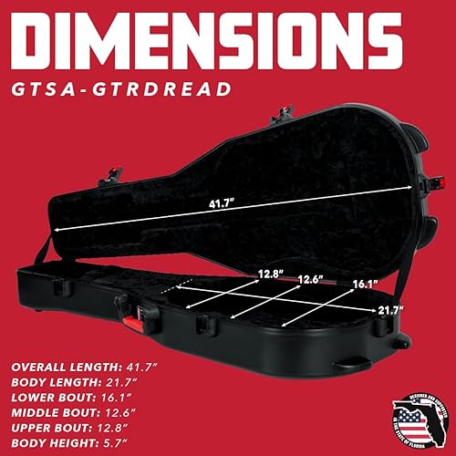 Miniatura 6 de Gator G-PG ACOUSTIC Pro Go Series. Funda para guitarra acústica.