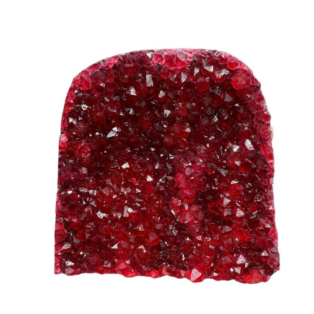 AUOQKQUT Crystal Raw Geode Stone Irregular Rock Quartz Crystal Geode, Crystal Stone Gifts for Friends Women Office Home Decor for,900g