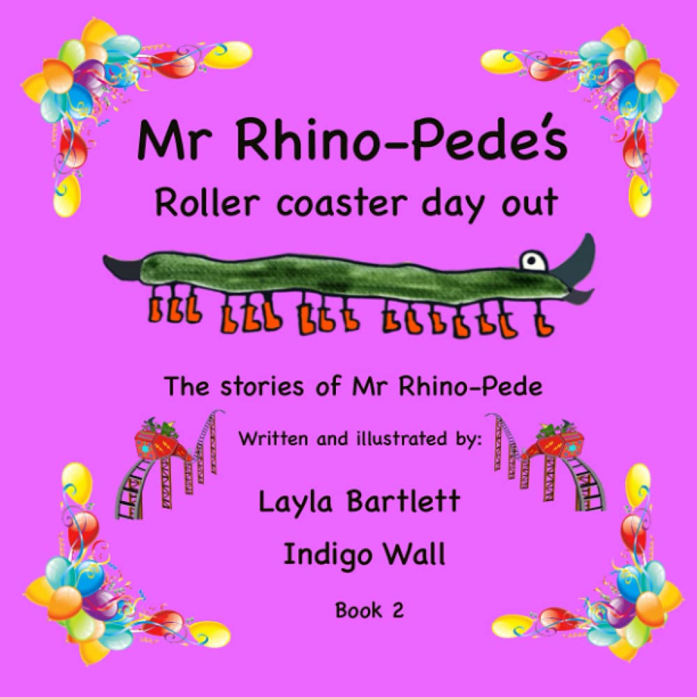Mr Rhino-Pede's roller coaster day out. (The Adventures of Mr Rhino-Pede) Paperback – September 14, 2021