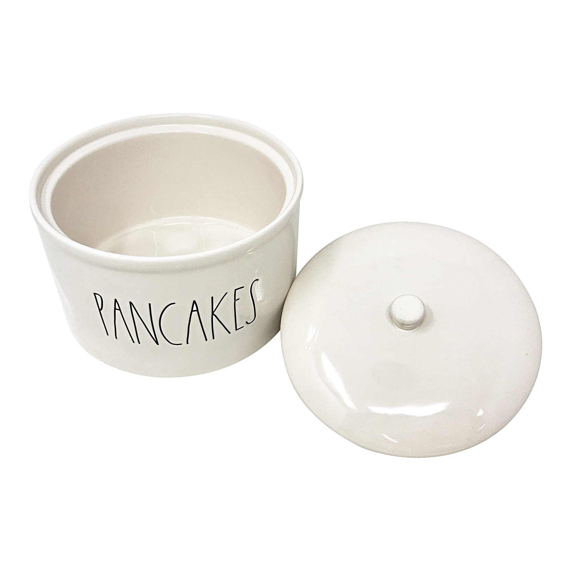 Rae Dunn Pancakes Warmer and Syrup Carafe Breakfast Set Housewares