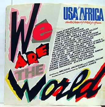 専用  USA for AFRICA we are the world 1985 USA For Africa – We Are The World – Vinyl (LP, Album), 1985