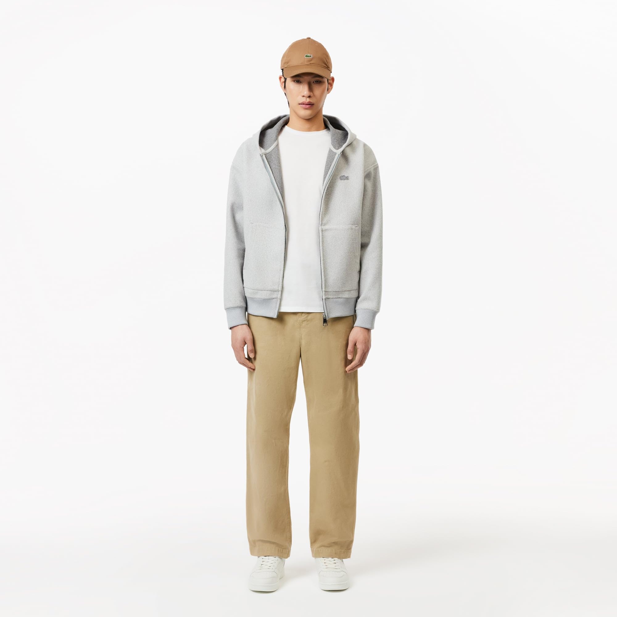 Lacoste T-shirt męski, Biały (001), L