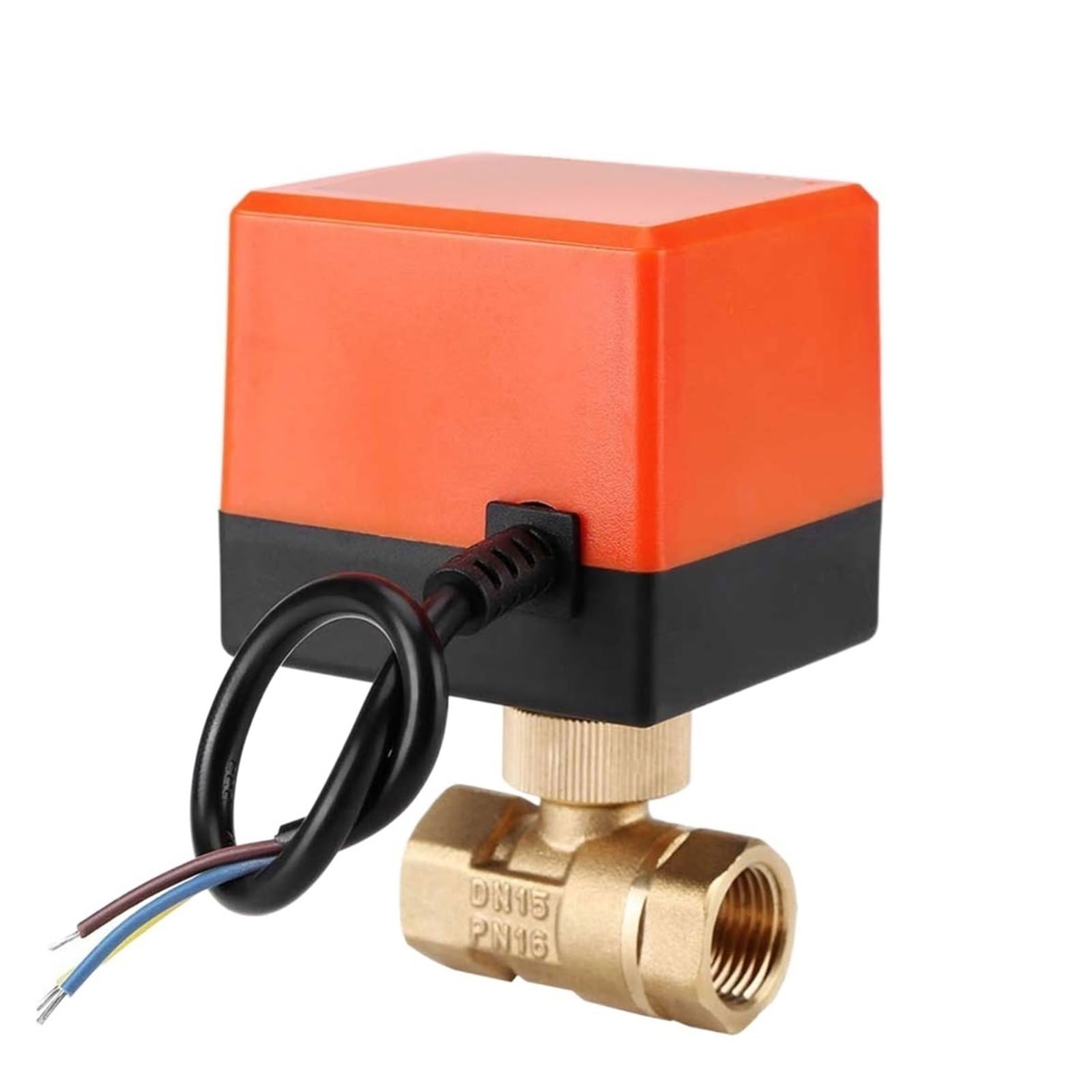 Zmotoryzowany zawór kulowy Mosiężny zawór kulowy DN15 / DN20 / DN25 Zmotoryzowany elektryczny 2-drogowy 3-drogowy 3-przewodowy - z kablem siłownika do oleju gazowego Oszczędność energii i zrównoważony
