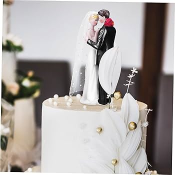 Amazon.co.jp: NOLITOY ヨーロッパのウエディングケーキ人形