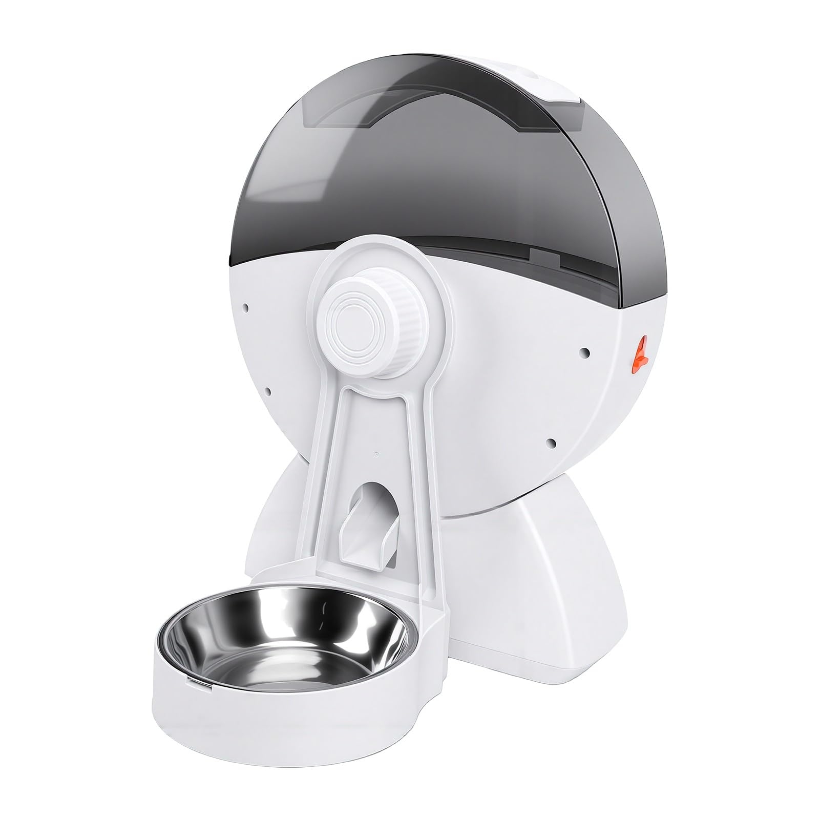 Distributore Automatico per Animali Domestici, Mangiatoia | Compatibile con Alexa, Motore Silenzioso, Doppia Alimentazione e Anti-inceppo