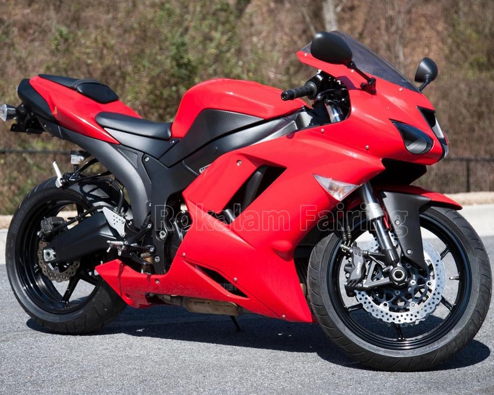 あかたろう品 Amazon | 忍者 Ninja 適用 ZX-6R 07 08 ZX 6R 636 2007 2008 適用ZX6R