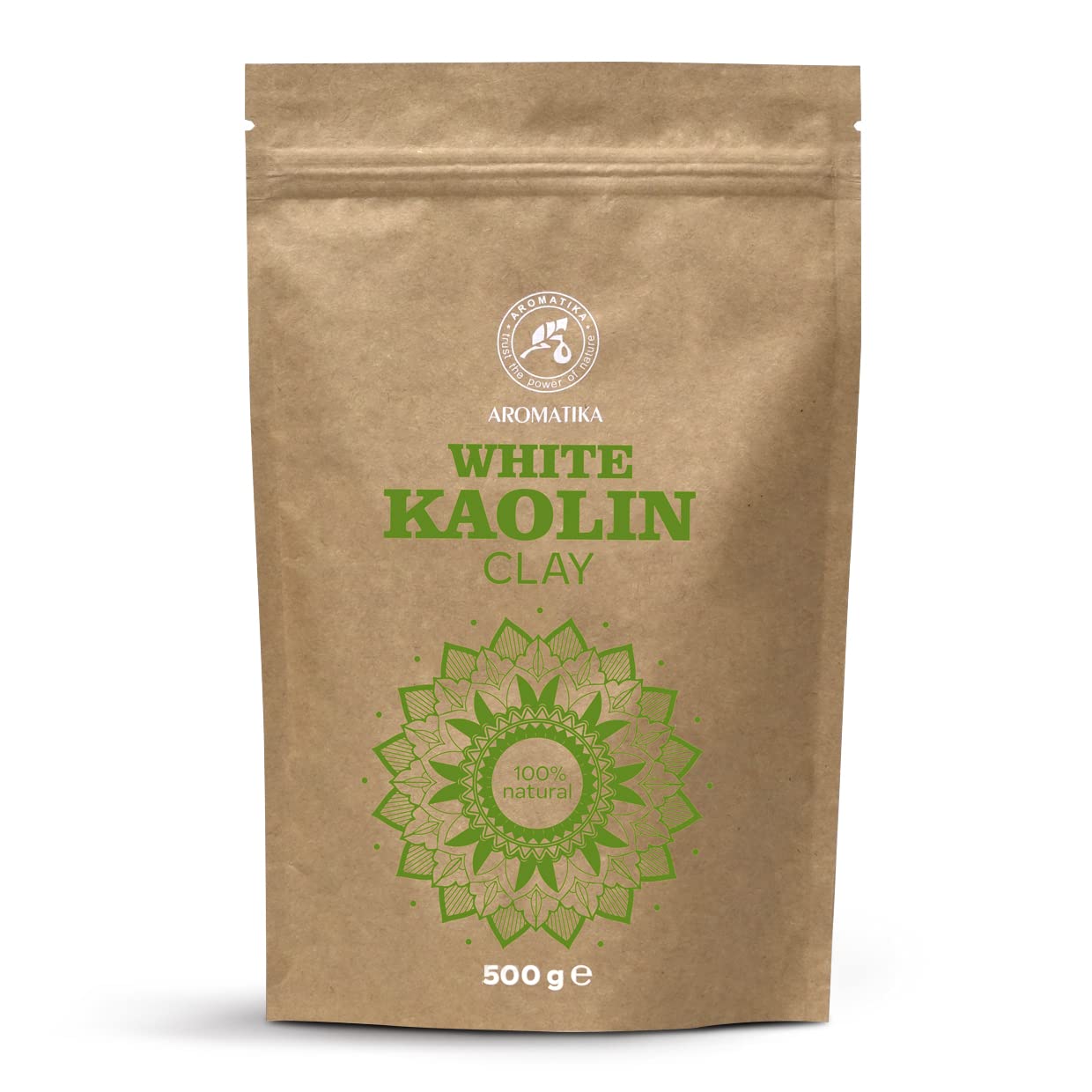 Kaolin Clay Powder - 500g - White Cosmetic Clay Powder - Natural White Kaolin Clay Powder for Face, Hair, Body - White Clay - Deep Skin Pore Cleansing