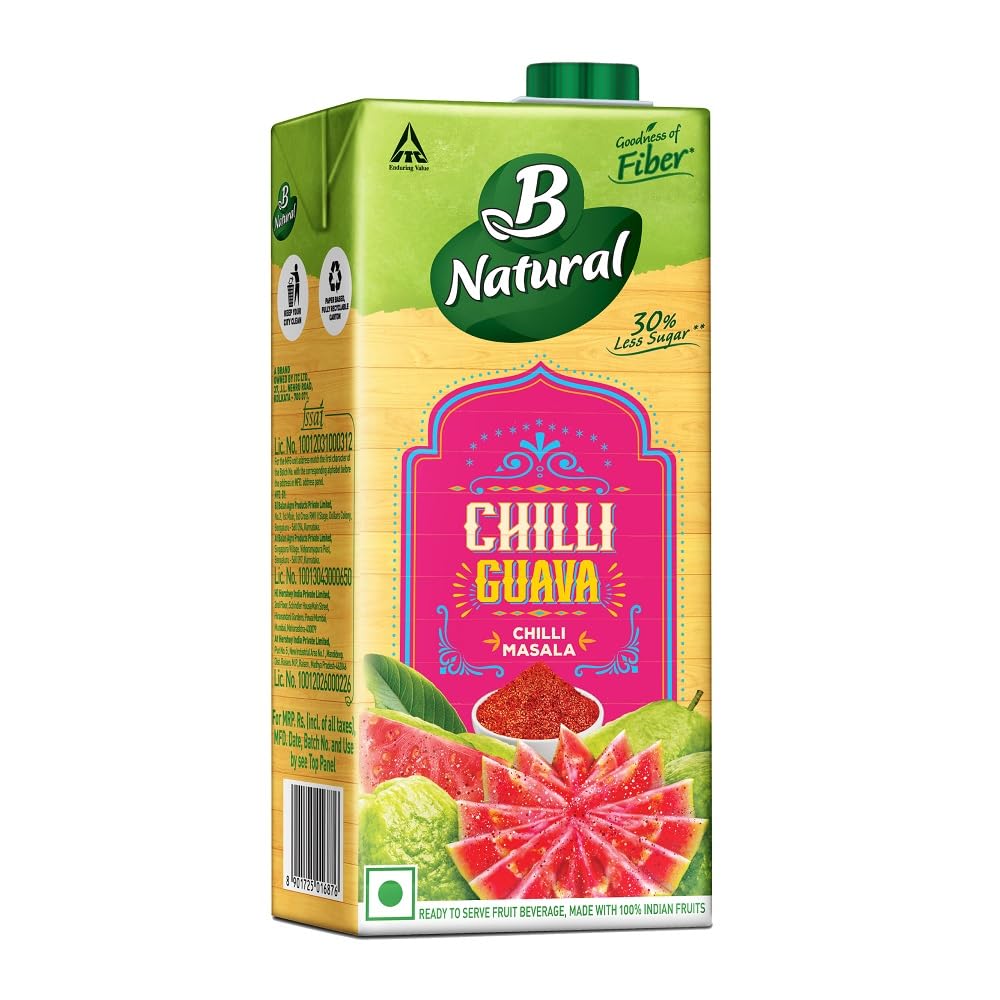B Natural Chilli Guava with Chilli Masala 1L