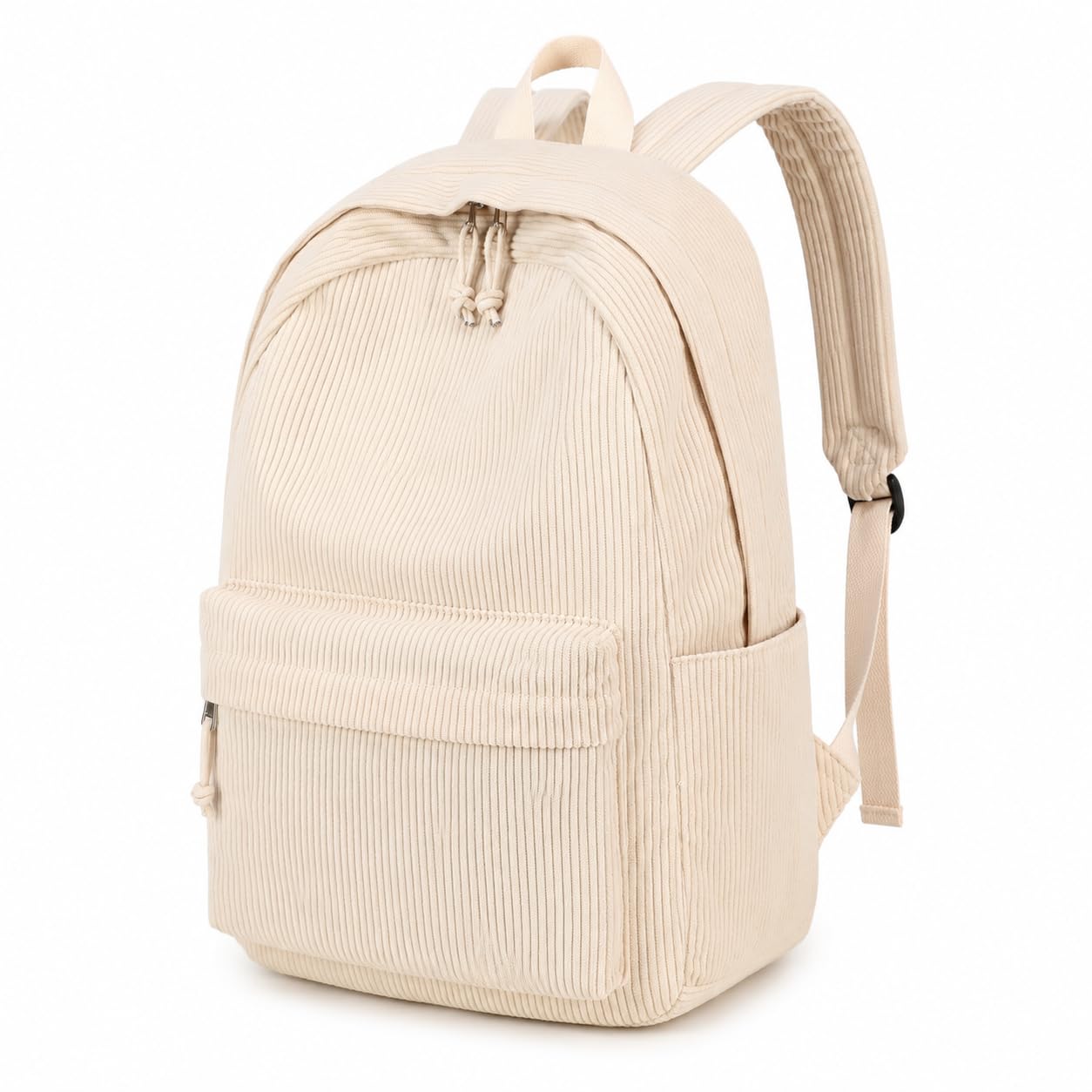 BTOOP School Backpack for Teens Girls, Cute Corduroy Bookbag Lightweight 15.6 inch Laptop Bag for Women Casual High School Co