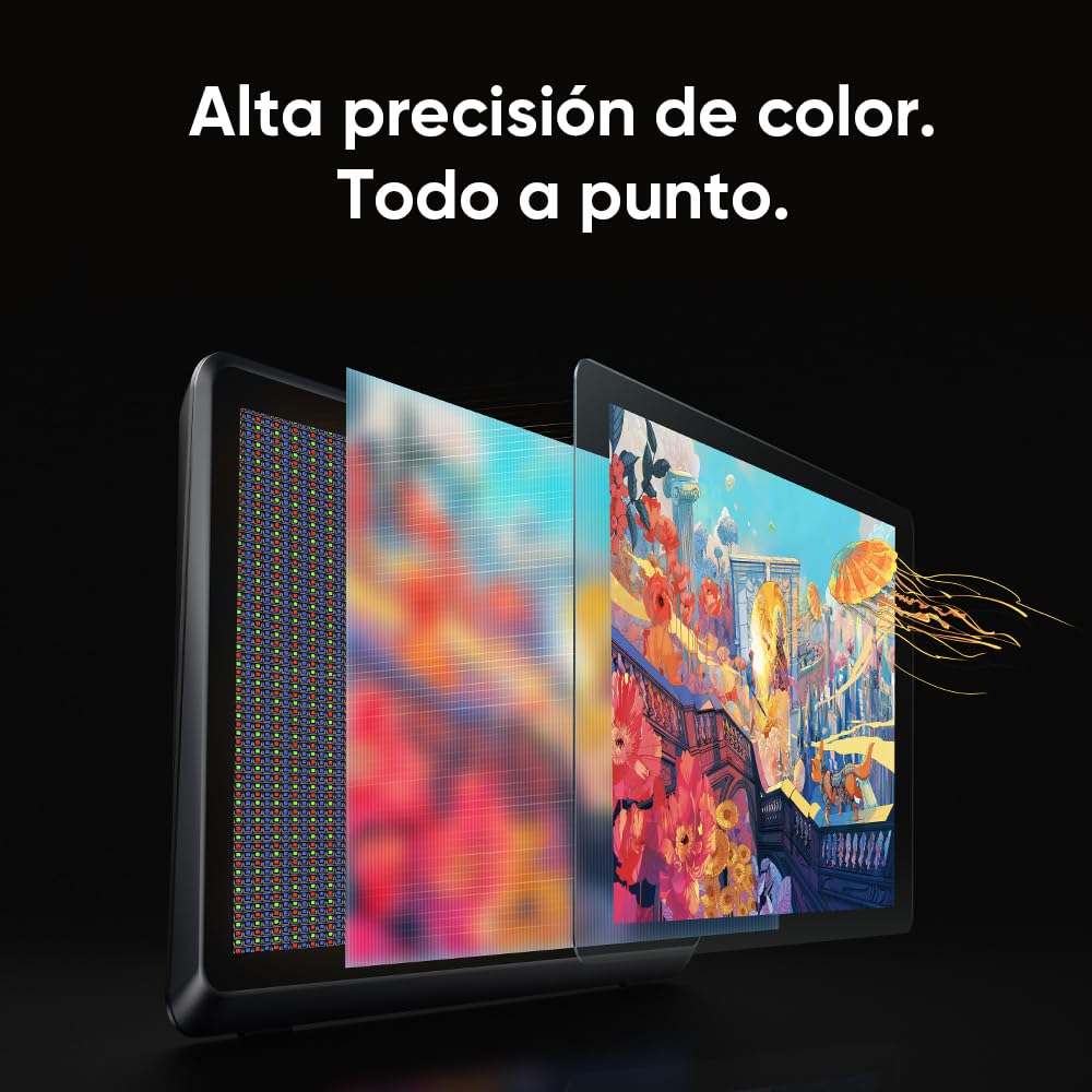 XPPen Artist 22 Plus Tableta Gráfica con Pantalla FHD 16K Niveles de 22" | Tableta Gráfica Dibujo Digital 130% sRGB Lápiz X3 Pro, Compatible con Windows,macOS,Chrome,Android,Linux