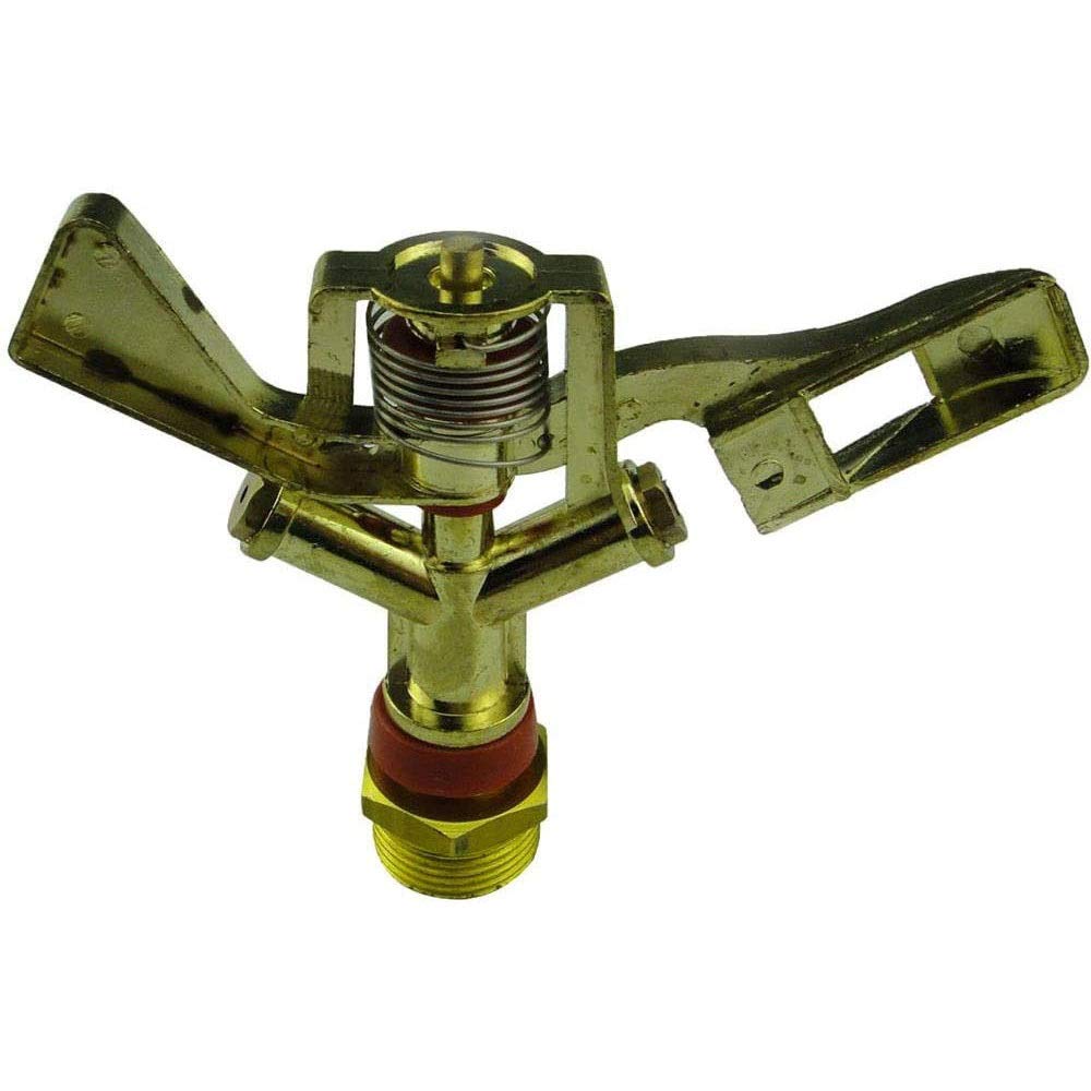 Rotazione Rocker spruzzatore di Metallo Impatto Sprinkler Filettatura Maschio Rotante Rocker spruzzatore in Lega di Zinco del Giardino del Spruzzatore di irrigazione (Size : B)
