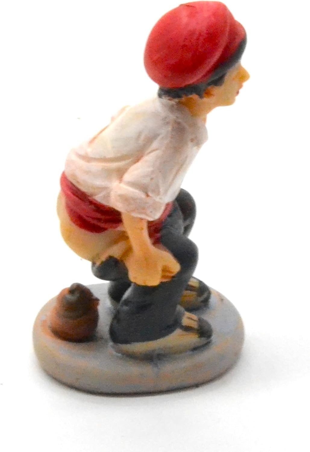 Genérico Pastor Figura del belén Oculto de 6.5cm. Encuentra la Figura navideña. el Hombre Que Hace Caca. estatuilla cagando. Conjunto de Escena de Natividad, Figuras, jesús. 3 Reyes. Modelos a Escala