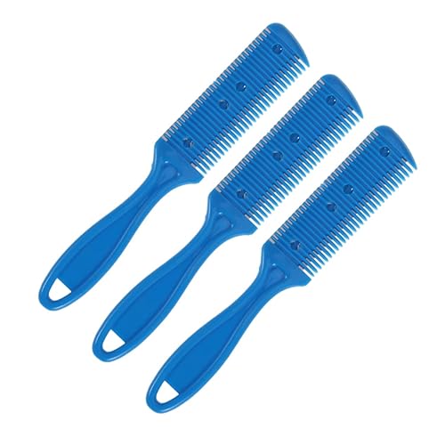 Miniatura 1 de FOMIYES 3 unids para mujeres damas maquinilla de afeitar profesional recortadora maquinilla de afeitar peine modelador maquinilla de afeitar doble