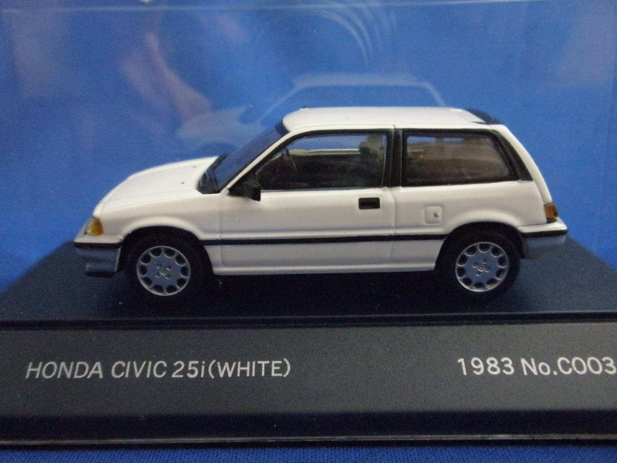 Amazon | サピ SAPI 1/43 ミニカー シビック 25i 1983 ホワイト